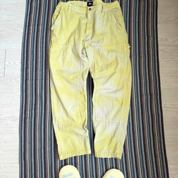 스투시 시어서커 팬츠