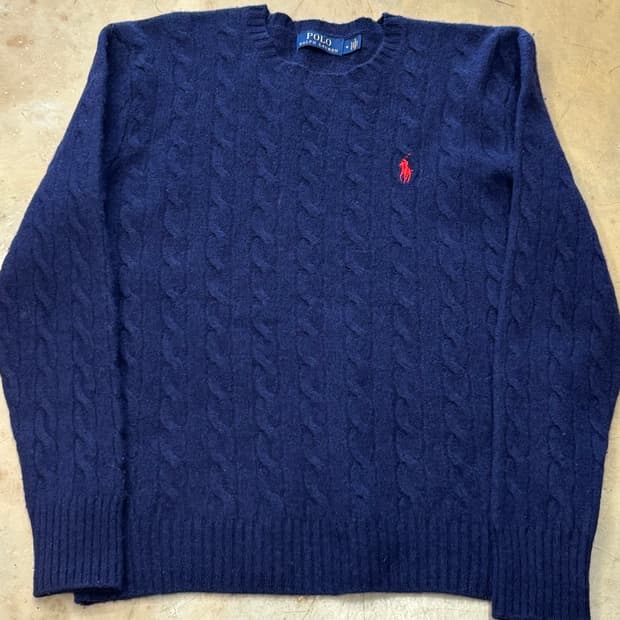 🫶🏻 폴로랄프로렌 여성용 Navy 니트 맨투맨 🫶🏻