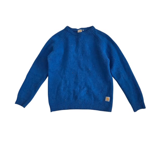 Carhartt 칼하트 블루 램스울 니트 