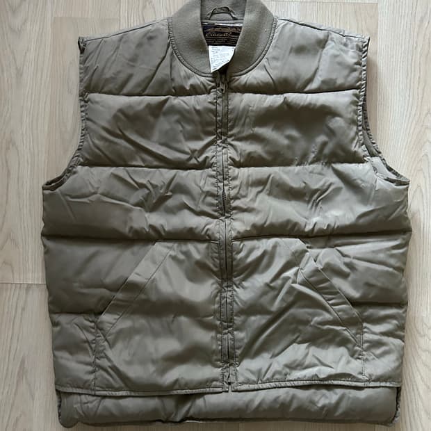 빈티지 에디바우어 다운 베스트