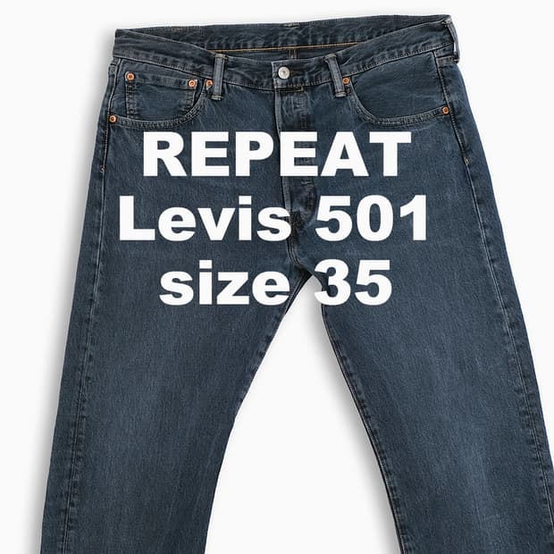빈티지 리바이스 501 35 인치 LV50134567