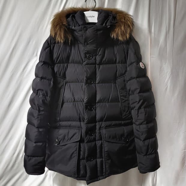 [새상품급/백화점판]몽클레어 클루니 롱 다운 패딩 4사이즈 블랙