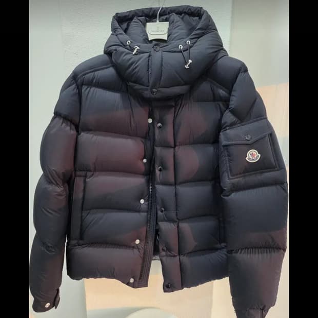 몽클레어 마야 70 후드 쇼트 다운 자켓 블랙 (25fw) 4사이즈