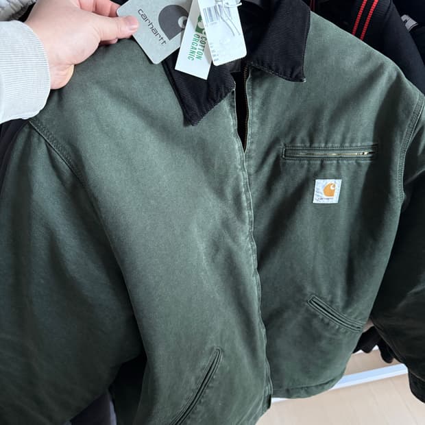 칼하트 디트로이트 올리브 라지