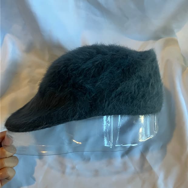 빈티지 앙고라모헤어 헌팅베레모모자
