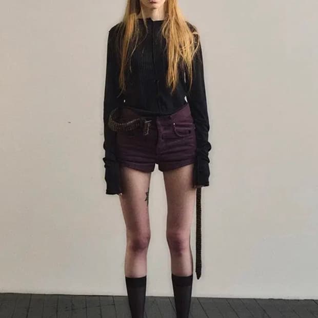 데어드 마이크로 코듀로이 쇼츠