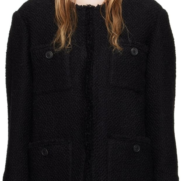 이자벨마랑 노카라 트위드 부클레 자켓