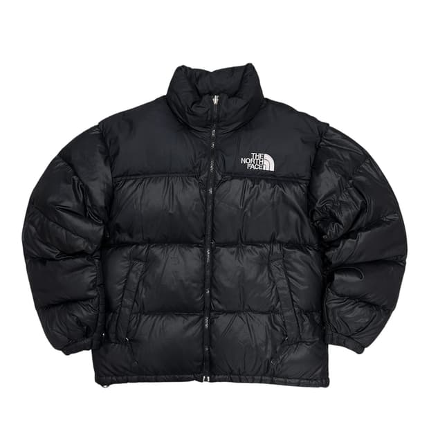 노스페이스 블랙 눕시 700 패딩(95)