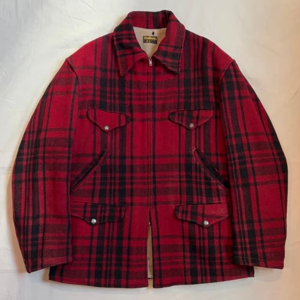 40s USA SOO WOOLLEN MILLS 매키노 헌팅 자켓