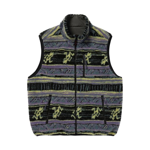 디스이즈네버댓 그라미치 리버시블 플리스 베스트 멀티 M