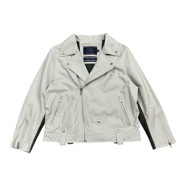 ✨ (바배) 로맨틱크라운 LAMB SKIN 라이더 가죽 자켓 