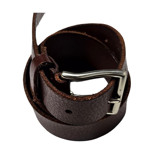 빈티지 슬림 가죽 벨트