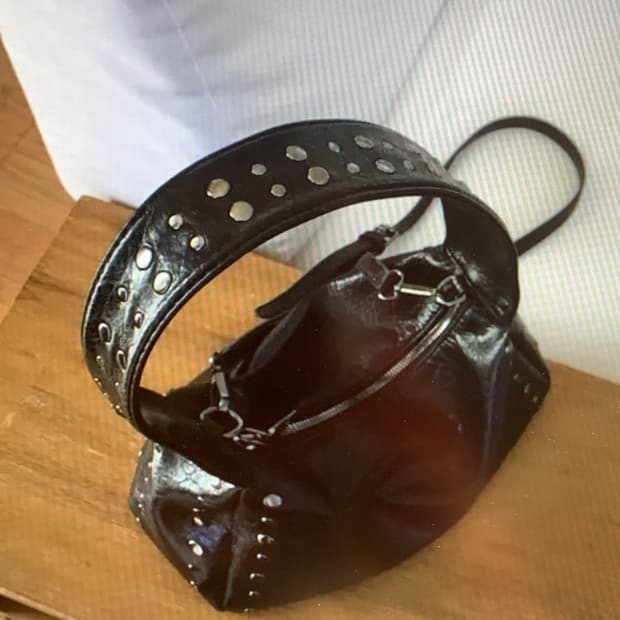 dot leather bag 스터드 백