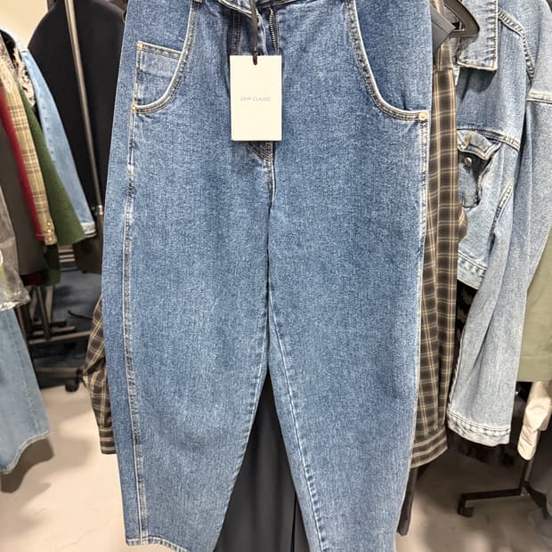 로우클래식 데님팬츠