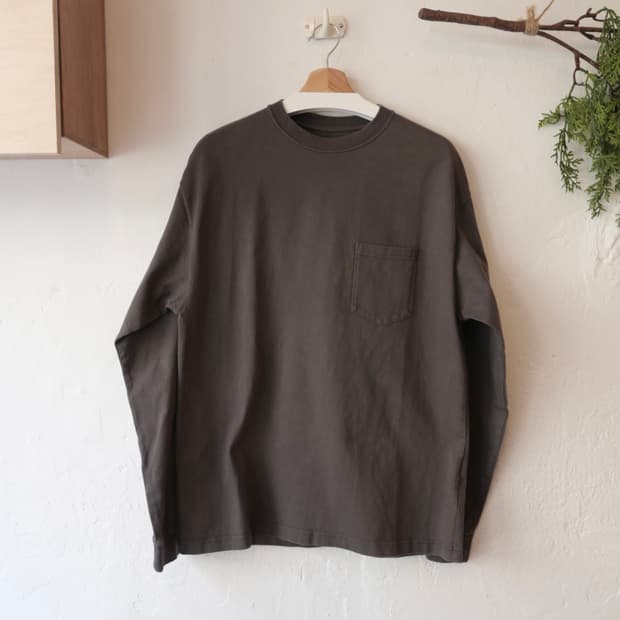 시오타 포켓 롱슬리브