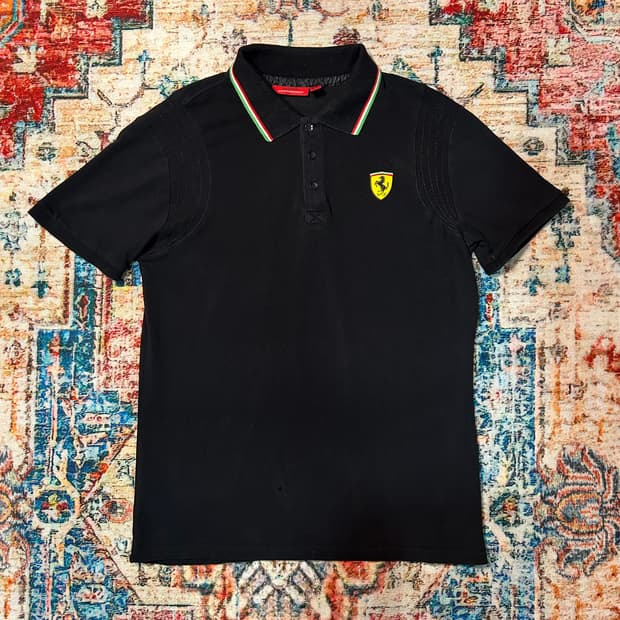 [M] 페라리 오피셜 카라 반팔