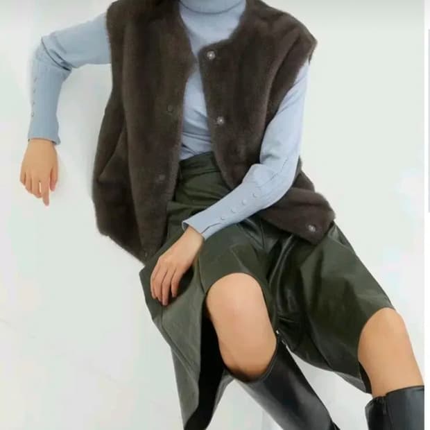 88 ) 더앳지 여성 에코퍼 베스트