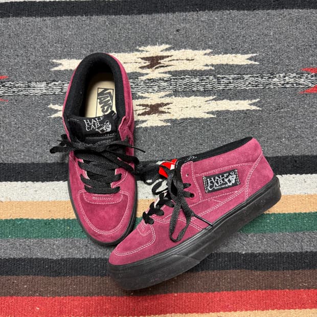 Vans half cab Burgundy 