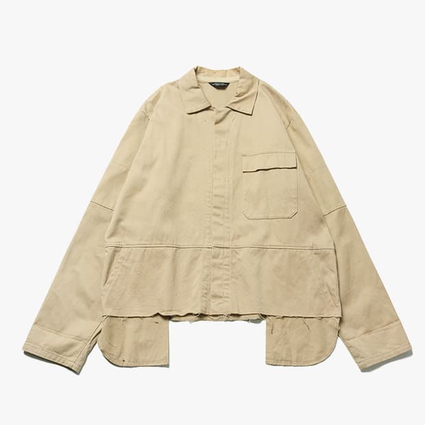 UNUSED - CUT OFF COTTON JACKET