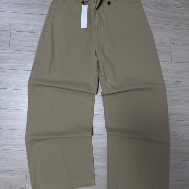 와이드 코튼팬츠