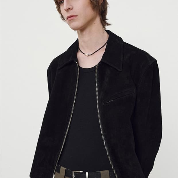 토니웩 카우하이드 디트로이트 스웨이드 자켓 L