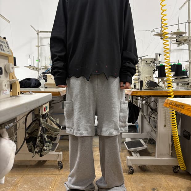 레이어드 스트럭처 스웻팬츠 v2