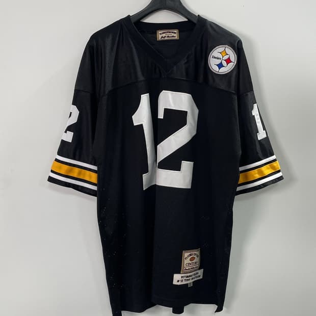 미첼앤네스 NFL 테리 브래드쇼 풋볼 저지 (on.1572)