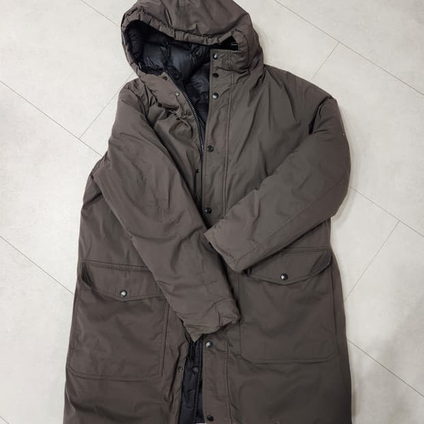 마시모두띠 리버시블 다운패딩코트