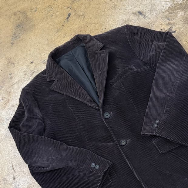 [정품/M] A.P.C. 브라운 코듀로이 자켓 b15