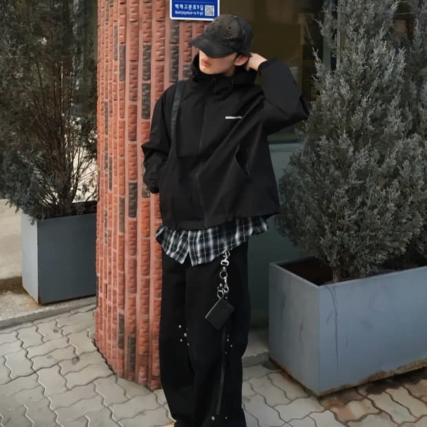 노메뉴얼 페인트 팬츠