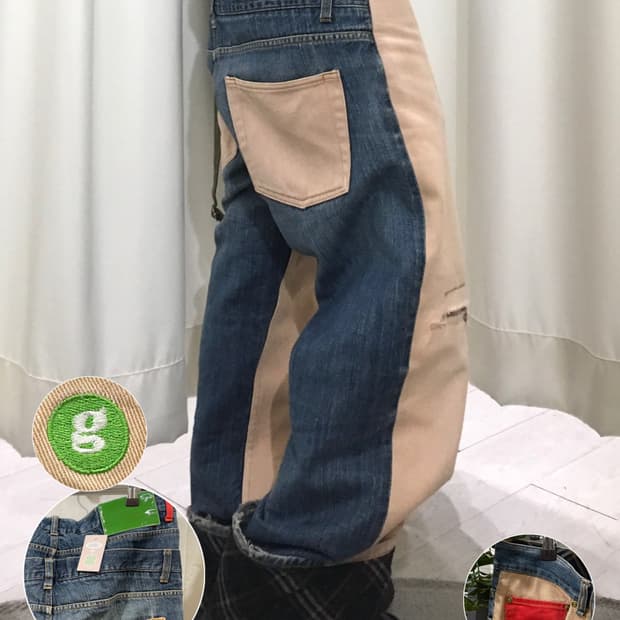 groover grand patch work pants