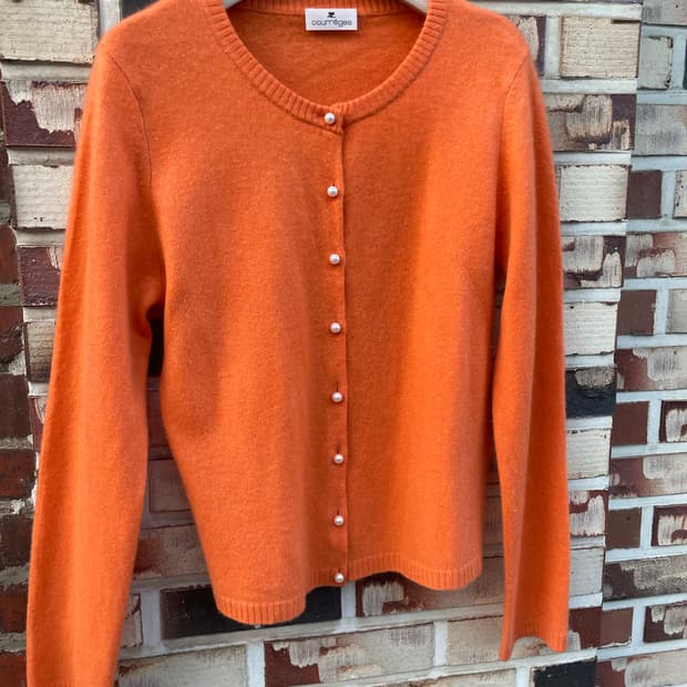 꾸레쥬캐시미어가디건