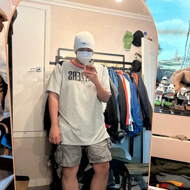 나이키 x 포틀랜드트레일블레이져스 빈티지 코튼 숏슬리브 티셔츠 110si