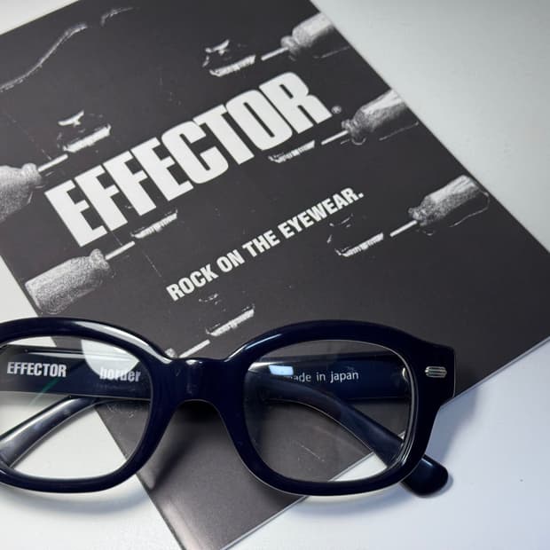 이펙터 EFFECTOR 볼드 뿔테 안경 0076