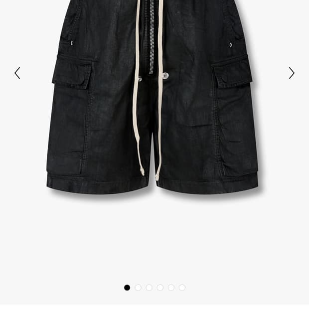 릭오웬스 다크쉐도우 카고 벨라쇼츠