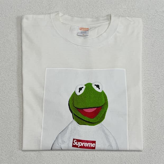 슈프림 08SS 커밋 티셔츠 화이트