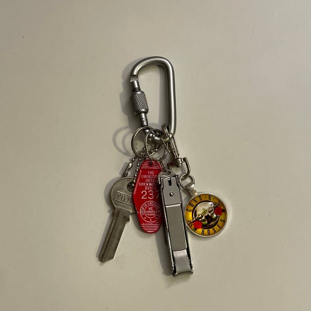 Vintage keyring