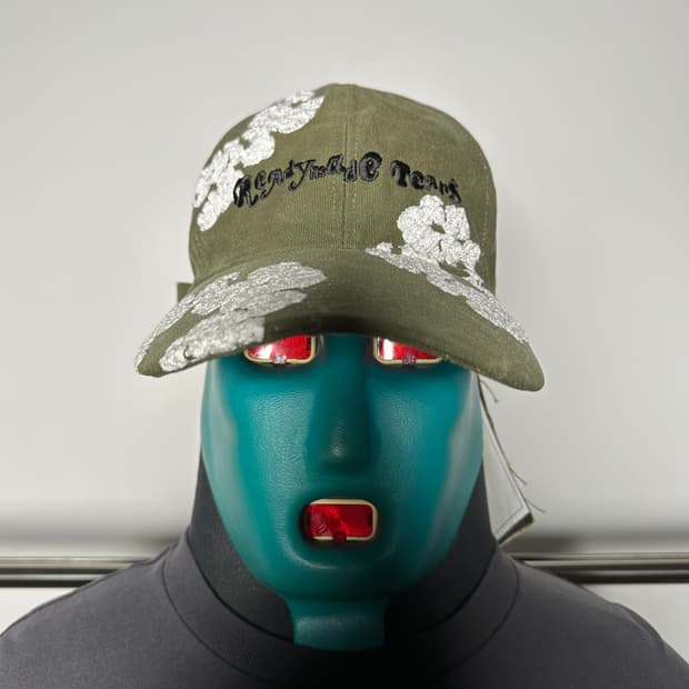 데님 티어스 x 레디메이드 코튼 리쓰 캡 그린