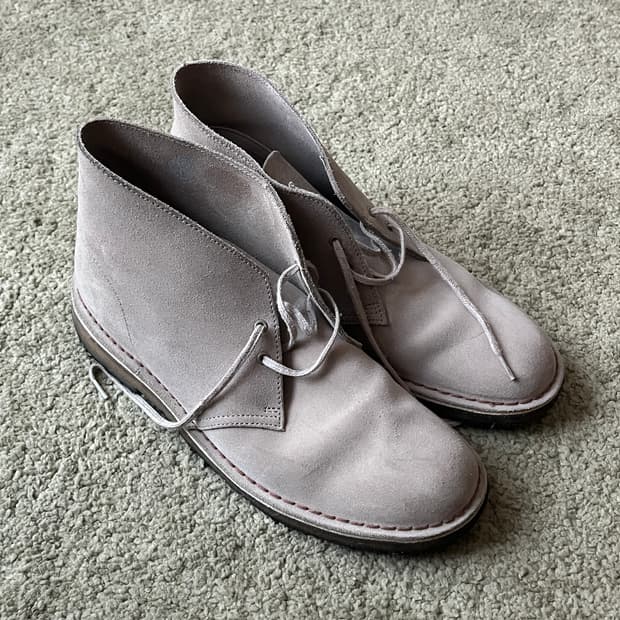 클락스 데저트부츠 샌드 스웨이드 판매합니다