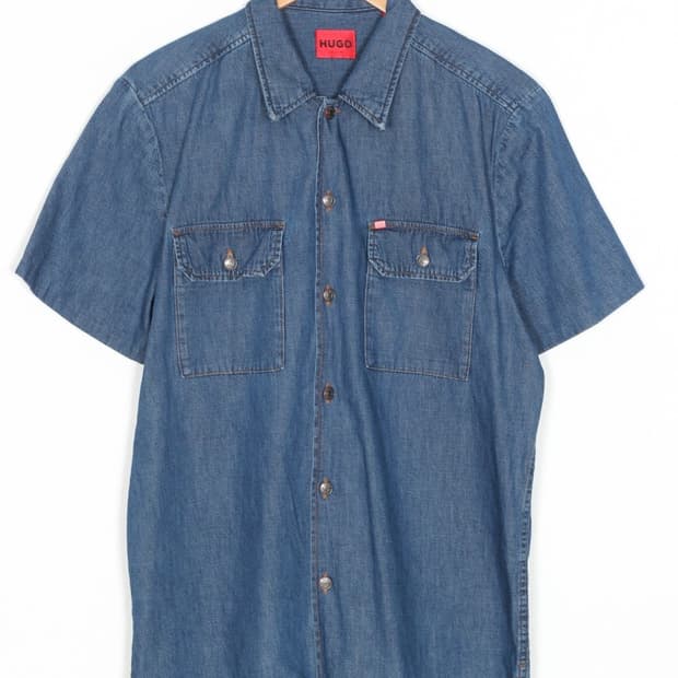 HUGO BOSS Elpy Jean Denim Shirt Men