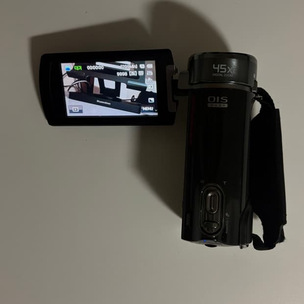 빈티지캠코더 삼성 HMX-H405 터치 휴대용카메라