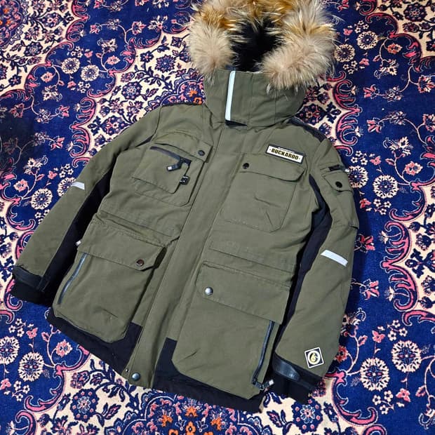 버커루 구스다운 헤비 패딩 점퍼 M size