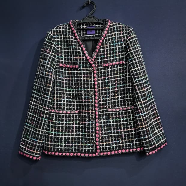 안나수이 트우드 자켓