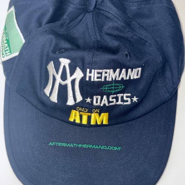 애프터매스 ONLY ON ATM BALL CAP [NAVY]