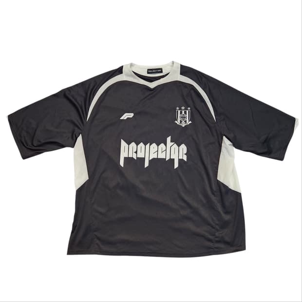 프로젝트 G/R 오버사이즈드 풋볼 저지 블랙