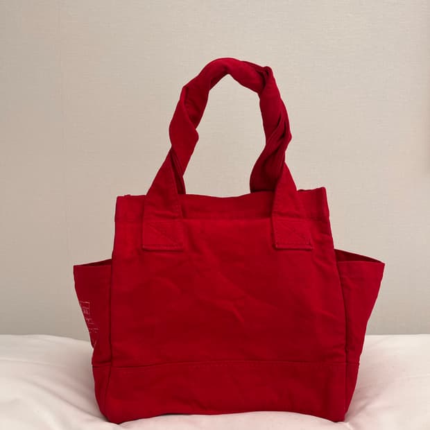 Kapital 캐피탈 No.6 캔버스 토트백 레드