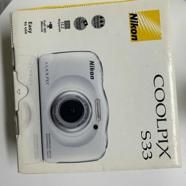 니콘 쿨픽스 s33 민트급