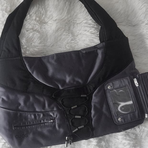 오호스 월렛 백 가방 블랙