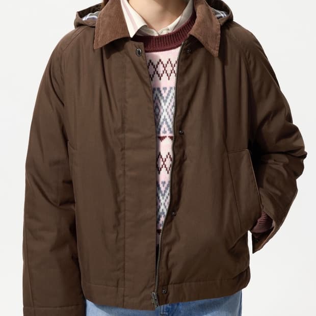 유니클로 코튼 자캣