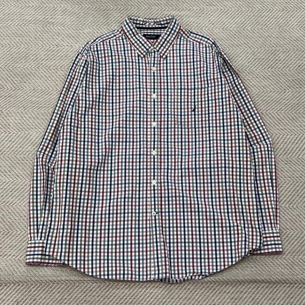 노티카 원포켓 체크셔츠 r3497